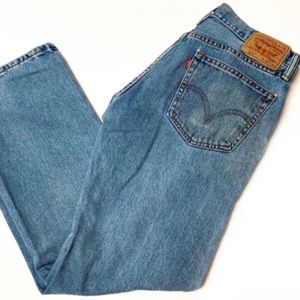 Levi's Vintage Blue Straight Leg Jeans